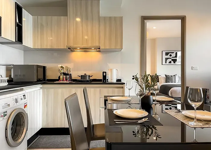 Near Bts L Large 52 Sqm L Pool And Steam アパート バンコク都