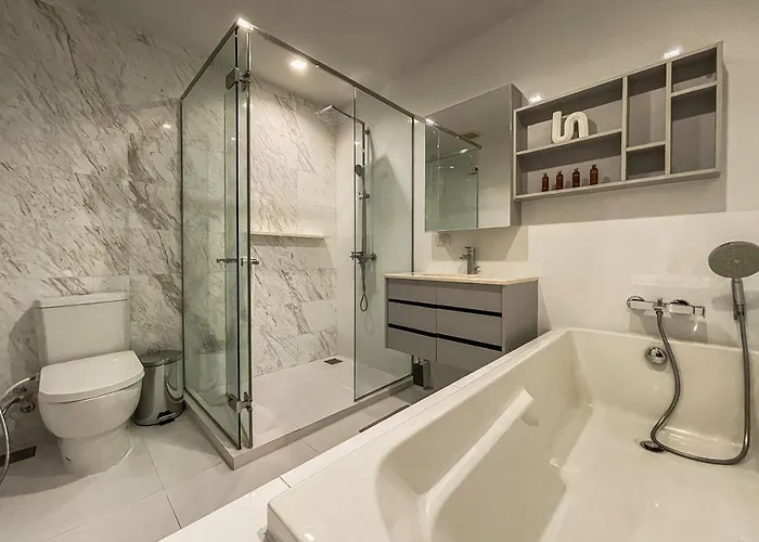アパート Near Bts L Large 52 Sqm L Pool And Steam バンコク都
